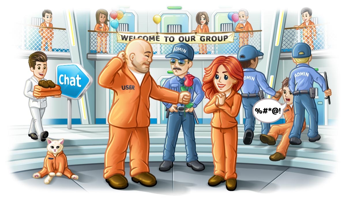 Супергруппы и новые возможности для администраторов групп в Telegram