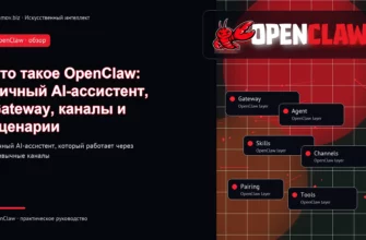 Обложка статьи: Что такое OpenClaw: личный AI-ассистент, Gateway, каналы и сценарии