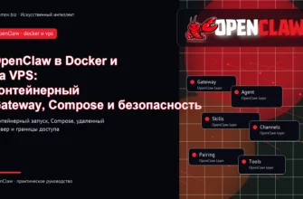 Обложка статьи: OpenClaw в Docker и на VPS: контейнерный Gateway, Compose и безопасность