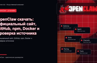 Обложка статьи: OpenClaw скачать: официальный сайт, GitHub, npm, Docker и проверка источника