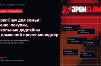 Обложка статьи: OpenClaw для семьи: меню, покупки, школьные дедлайны и домашний проект-менеджер